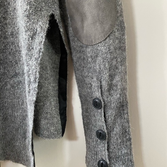 Rag & Bone Bea Alpaca Suede Elbow Patch Sweater - Picture 8 of 10